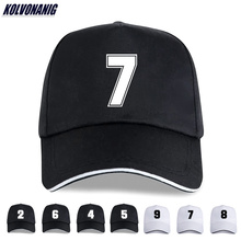 Fun Lucky Number 1 To 99 Customized DIY Print Baseball Cap Cotton Men Women Snapback Dad Hat Hip Hop Sun Hats Bone Truck Caps 2024 - buy cheap