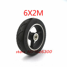 Size  6X2 tyre 6 Inch Scooter Tire with hub Tube Set for  Electric Scooter Wheel Chair Truck Electric Scooter Pneumatic 2024 - buy cheap