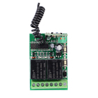 Sistema de controle remoto sem fio, receptor rf 315/433mhz com botão de aprendizagem, 12v, 2 canais - foto 2026 Sistema de controle remoto sem fio, receptor rf 315/433mhz com botão de aprendizagem, 12v, 2 canais - foto 2026