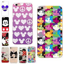 Case for apple case for iphone 6s 6 plus 5 5s Mickey Mouse women Coque Funda For iphone 7 8 Plus X Capa Cover for iphone 7 2024 - buy cheap