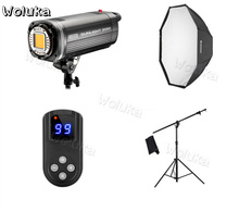 200W LED photographic kit lamp photographic lamp camera lamp children's photography top lamp octagonal flexo box set CD50 T01 2024 - buy cheap