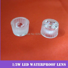 Envío Gratis 10pcs8 15,30 de 45,60 90.120 Grados 1/3/5 W LED lente impermeable de alta potencia LED montaje de lente lámpara LED 2024 - compra barato