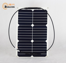 18w flexible solar panel solar module, 0.5M cable MC4 connector,19.4V solar charger for 12V usb car aa/aaa rechargeable battery 2024 - buy cheap