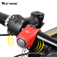 WEST BIKING-timbre eléctrico para bicicleta de montaña y carretera, 5 sonidos, 120db 2024 - compra barato