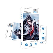 Marcador de livros de desenhos animados 36 flash mo zu dao shi wei wuxian, marcador de página de papelaria, cartão de mensagens 2024 - compre barato