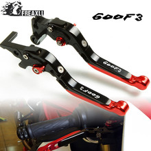 Acessórios de moto motocicleta alavancas freio embreagem ajustável folding extensível para cbr600f/cbr600 cbr 600 f2/f4/f4i f2 f4 4i 2024 - compre barato