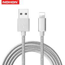 NOHON оригинальный USB кабель для зарядки данных для iPhone 5 5S 6 6S 7 8 Plus X XR XS Max 11 Pro iPad 4 5 6 быстрое зарядное устройство кабели 1 м 2 м 3 м 2024 - купить недорого