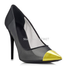 Sapato salto alto stiletto sexy preto, calçado feminino bico fino stiletto sexy trabalho ol super qualidade 2024 - compre barato