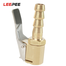 LEEPEE-Abrazadera para válvula de neumático, Clip de válvula para Inflador de neumáticos, Conector de 6mm y 8mm de latón para coche y camión, 1 unidad 2024 - compra barato