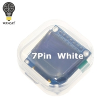 WAVGAT 0.96 Inch SPI OLED Display Module White color 128X64 OLED 7Pin Driver Chip SSD1306 for arduino 2024 - buy cheap