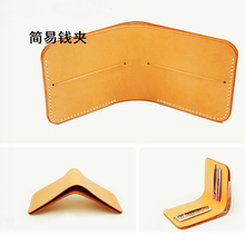 DIY leather craft simple made card holder wallet die cutting knife mould hand machine punch tool template 2024 - buy cheap