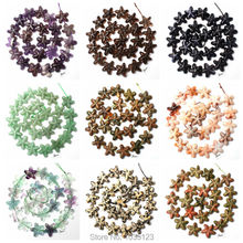 High Quality 20mm Natural 14 Category Material Flower Shape Gem Loose Beads Strand 15" DIY Creative Jewellery Making wj234 2024 - buy cheap