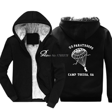 New Winter Style Fashion Hoodie US Army Hoodies Paratrooper Trainings Camp Toccoa FJ WWII WK Marines Seals Sweatshirt Jacket 2024 - buy cheap