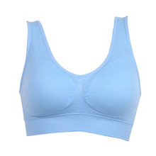 Ladies Seamless Yoga Vest Bra Sports Bra Frameless Thick Yoga Bra 2024 - buy cheap