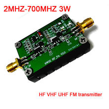 DYKB 2-700MHZ 3W HF VHF UHF FM transmitter RF Amplifier Short wave For Ham Radio 2024 - buy cheap