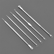 5Pc/Set Acne Blackhead Removal Needles Carbon Steel Blackhead Comedone Acne Removal Tool Extractor Remover Needles Pimple Kit 2024 - buy cheap
