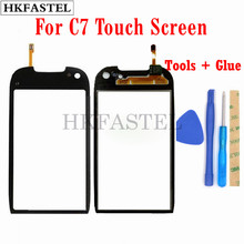 HKFASTEL Touch для Nokia C7 C7-00 сенсорный экран дигитайзер стекло внешняя Передняя панель Замена без ЖК-дисплея 2024 - купить недорого