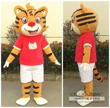 New Tigress Tiger Mascot Costume Animal Cartoon Character Mascot Costume Halloween Party Fancy Dress Carinval Outfit Adult Size 2024 - buy cheap