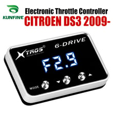 Controlador eletrônico de acelerador de carro, potente do acelerador de corrida para citroen ds3 2009-2019, peças acessórias de ajuste 2024 - compre barato