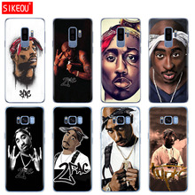 Capa de silicone para celular samsung, capa para samsung galaxy s9 s8 s7 s6 edge s5 s4 s3 plus 2pac tupac amaru shakur 2024 - compre barato