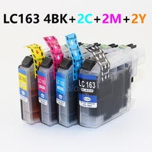 10 PCS LC163 LC161 CHIPPED Compatible ink cartridge for DCP-J152W DCP-J552DW DCP-J752DW MFC-J245 MFC-J470DW MFC-650DW 2024 - buy cheap