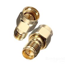 SMA Male To RP-SMA Female Plug RF Coaxial Adapter Connector 2024 - buy cheap