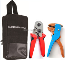C86-4A-7DU Crimping Tool Kit with cable ferrules crimp tool LSC8 6-4A and wire stripper LS-700D combination tool set 2024 - buy cheap