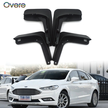 Overe Car Front Rear Mudguards For 2013 2014 2015 2016 2017 Ford Fusion Mondeo Molded Car-styling Mudflaps Accessories 1Set 2024 - buy cheap