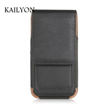 KAILYON for Oukitel K10000 Holster Belt Clip Pouch Vertical Leather Case Cover For Oukitel K10000 Climbing Riding 2024 - buy cheap