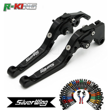 Para honda prata asa gt 400 600 2001-2017 gt400 gt600 motocicleta folding extensíveis cnc moto alavancas de freio de embreagem ajustável 2024 - compre barato