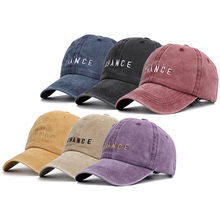 2021 Fashion CHANCE Letters Embroidered Baseball Cap High Quality Casual Hat Spring Man Woman Adjustable Washed Cotton Vintage 2024 - buy cheap