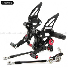 For DUCATI 1098/1098S/1098R Motorcycle CNC Aluminum Adjustable Rearset  Foot Pegs Pedal Footrest Rear Set 2024 - buy cheap