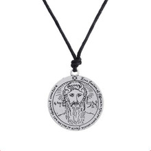 Unisex Jewelry Necklace Solomon Feeling Viking Style Pendant Special Runes And Hexagram Pattern Zinc Alloy Provide Dropshipping 2024 - buy cheap