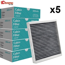 5x Car Activated Carbon Pollen Cabin A/C Air Filter For Opel Astra J Mokka X Insignia Chevy Cruze Sonic 13271190 1808246 1808524 2024 - buy cheap