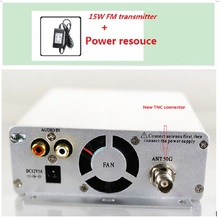 Hot sales! 1.5W/15w pll FM transmitter FMU SER ST-15B with franquency range 87MHz~108MHz + POWER SUPPLY 2024 - buy cheap