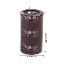 High Frequency 450V 1000uF Aluminum Electrolytic Capacitor Volume 35x60 JAN10 Whosale&Dropship 2024 - buy cheap