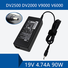 Adaptador de CA para portátil, Cable de puerto conector de cargador de CC para HP DV2500 DV2000 V9000 V6000 2024 - compra barato