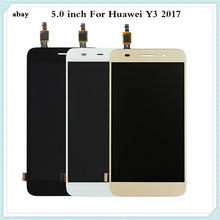 5.0 inch For Huawei Y3 2017 CRO-U00 CRO-L02 CRO-L22 LCD Display and Touch Screen Assembly Mobile Phone Accessories Replacement 2024 - buy cheap