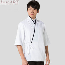 Food service restaurant uniforms shirts new arrival hotel kitchen japanese restaurant uniforms japanese chef jacket BB084 2024 - buy cheap