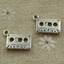 180 peças tibetano prata pulseiras magnéticas encantos 17x10mm #3665 2024 - compre barato