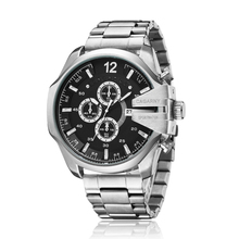 Cagarny Mens Watches Military Luxury Brand Watch Men Quartz Stainless Steel Clock Fashion Wristwatch Man Army Relogio Masculino 2024 - buy cheap