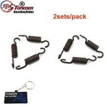 STONEDER 2 Sets Heavy Duty Minimoto Clutch Pad Spring For 47cc 49cc 2 Stroke Engine Pocket Dirt Bike Mini Kids ATV Quad 2024 - buy cheap