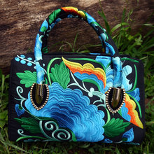 New Fashion Embroidery Women Bag!All-match Handmade Floral Embroideried Shoulder&Handbags Multi-use Handbag For Ladies Bohemian 2024 - buy cheap