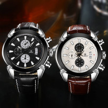 LIANDU Роскошные модные кожаные мужские Кварцевые аналоговые наручные часы из нержавеющей стали спортивные женские часы A40 2024 - купить недорого