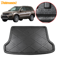 Buildreamen2 para Suzuki Grand Vitara / Escudo 5-puerta 2006-2014 coche esterilla trasera del maletero cola plataforma de carga bandeja Boot Liner piso alfombra 2024 - compra barato