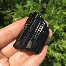 1 шт. натуральный черный турмалин кристалл драгоценный камень коллекционные предметы грубый камень минерал с лечебным действием, образцы камня для домашнего декора 2024 - купить недорого