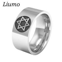 Мужское кольцо Liumo Lr307, готический стиль, шестиугольник, нержавеющая сталь 316L 2024 - купить недорого