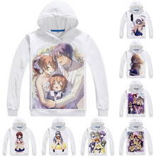 Coolimprimir-moletom masculino com capuz, estampa de clannad after story, kuranado, nagisa, furukawa, anime, streetwear, com capuz longo 2024 - compre barato