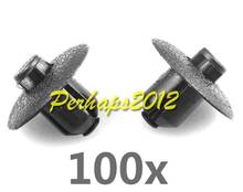 100x Nylon for Camry Venza, FJ Cruiser Cowl Fastener Push-Type Retainer Clips 90467-07117 9046707117 2024 - buy cheap