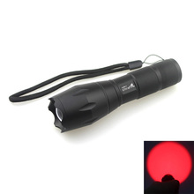 U-F A100 1xCREE Q5 Red Light 5-Mode Zooming LED Flashlight Hunting Camping(1x18650/3xAAA) 2024 - buy cheap